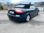 Saab 9-3 cabriolet 2.0 Turbo Automaat, Auto's, Beige, Cabriolet, Blauw, Leder