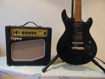Gitaar Cort M200 + versterker Epiphone Slash's Snakepit 15G  beschikbaar voor biedingen