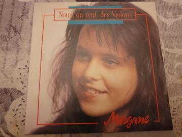 Disque vinyl 45 tours Morgane Nous, On Veut Des Violons