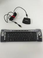 Microsoft Remote Keyboard Media center draadloos toetsenbord, Computers en Software, Toetsenborden, Multimediatoetsen, Ophalen of Verzenden