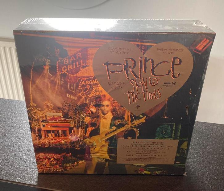 Prince - Sign of the times luxe box, Cd's en Dvd's, Vinyl | Pop, Nieuw in verpakking, Ophalen of Verzenden