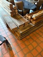 Eiken plnken en balk, Doe-het-zelf en Bouw, Hout en Planken, Ophalen, Zo goed als nieuw, Eiken, Balk