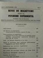 Revues du Magnétisme, Ophalen of Verzenden, Zo goed als nieuw, Spiritualiteit algemeen