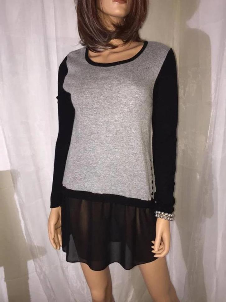Sexy en zeer classy Finery jurk Maat L/XL, Kleding | Dames, Jurken, Zo goed als nieuw, Maat 42/44 (L), Zwart, Verzenden