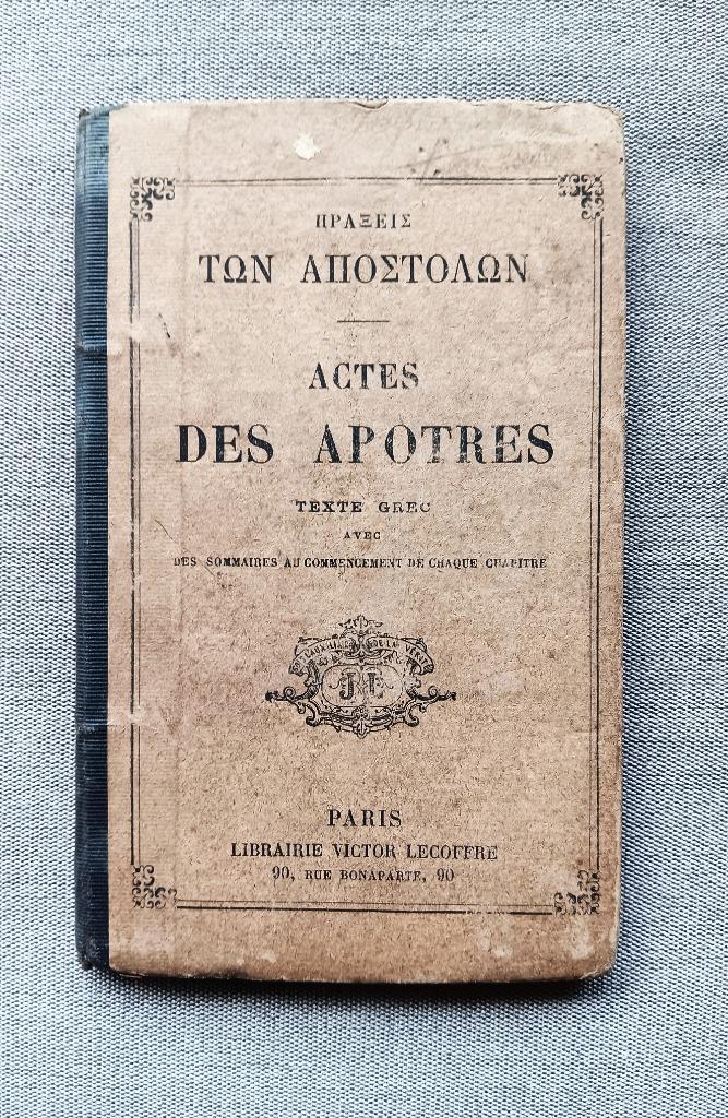 ACTES DES APOTRES, Antiek en Kunst, Antiek | Boeken en Manuscripten, Ophalen