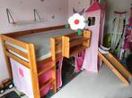 Halfhoogslaper met glijbaan, Kinderen en Baby's, Kinderkamer | Stapelbedden en Hoogslapers, Ophalen, Gebruikt, Halfhoogslaper