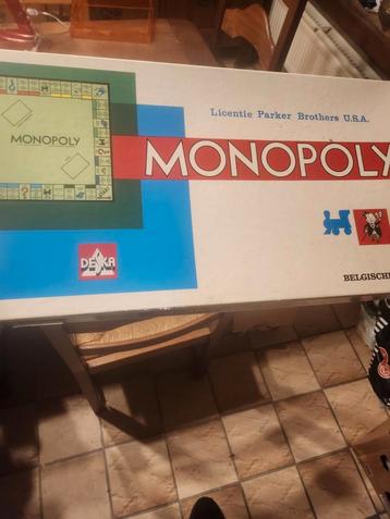 Monopoly antieke belgisch spel,in zeer goede staat  beschikbaar voor biedingen