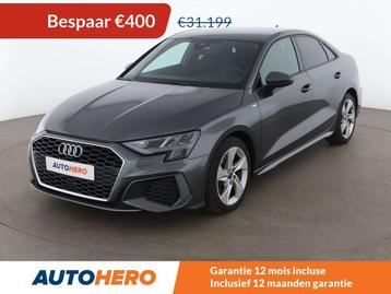 Audi A3 35 TFSI S line (année de construction 2022), Autos, Argent ou Gris, Automatique, Détection des panneaux routiers, 1498 cm³
