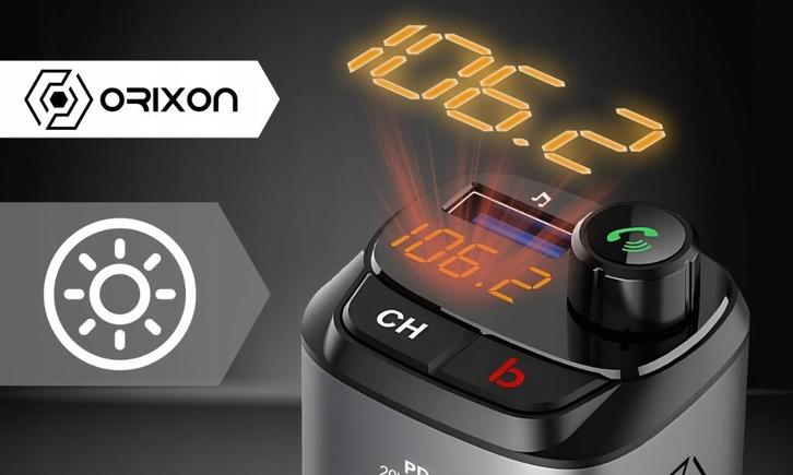 BLUETOOTH FM-ZENDER VOOR AUTO 2X USB MULTIF-ZENDER, Telecommunicatie, Zenders en Ontvangers, Nieuw, Zender, Verzenden