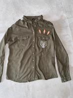 Chemise Tally Weijl kaki, Tally Weijl, Ophalen of Verzenden, Zo goed als nieuw, Maat 36 (S)