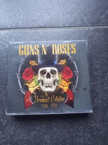 DubbelCD GUNS N' ROSES - THE BROADCAST COLLECTION 1988-1992, Enlèvement ou Envoi, Utilisé