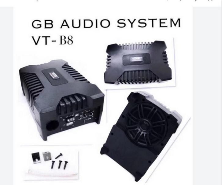 GB VT-B8 CAR AUDIO SUBWOOFER BLACK (8" FULL RANGE SPEAKER, Auto diversen, Autospeakers