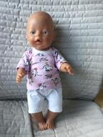 128. Babyborn: Nieuwe t shirt met wit broekje, Kinderen en Baby's, Speelgoed | Poppen, Nieuw, Ophalen of Verzenden, Babypop