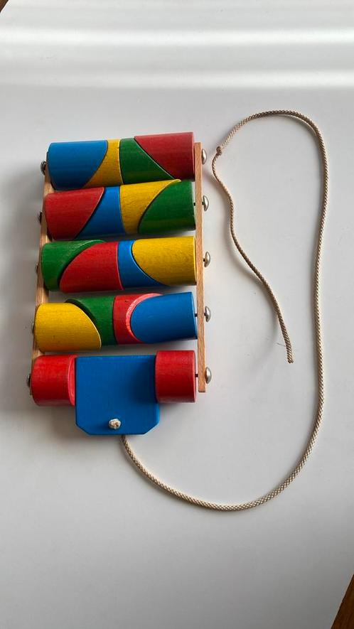 Houten trekspeelgoed uit de jaren 80 Herrmann Eichlorn, Kinderen en Baby's, Speelgoed | Houten speelgoed, Zo goed als nieuw, Duw- of Trekspeelgoed