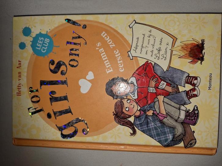 Hetty Van Aar - Emma's eerste zoen, Boeken, Kinderboeken | Jeugd | 10 tot 12 jaar, Gelezen, Ophalen