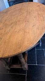 Grote ovale eiken tafel 220 op 150 ., Huis en Inrichting, Tafels | Eettafels, Ophalen, Zo goed als nieuw