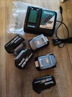 Makita batterijen 18V 5Ah en oplader. €50 per stuk. Nieuw, Ophalen of Verzenden, Nieuw