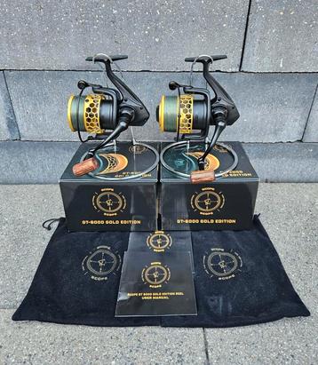 2 Nash Scope Reel GT 6000 Gold Edition Nieuwstaat beschikbaar voor biedingen