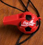 2 maal Coca Cola voetbal fluitje met tekst Coca-Cola, Ophalen of Verzenden, Nieuw
