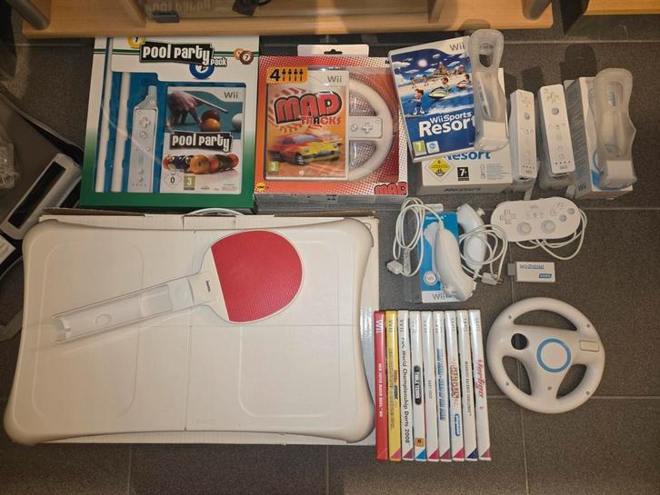 Lot Wii, Consoles de jeu & Jeux vidéo, Consoles de jeu | Nintendo Wii, Utilisé, Enlèvement