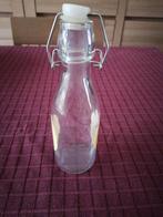 Glazen flesje hoogte: 20cm, Verzamelen, Glas en Drinkglazen, Ophalen of Verzenden, Zo goed als nieuw