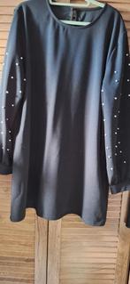 Zwart kleedje, Kleding | Dames, Jurken, Ophalen, Zo goed als nieuw, Maat 46/48 (XL) of groter, Zwart