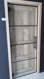 Binnen deur glas, Doe-het-zelf en Bouw, Deuren en Vliegenramen, Ophalen, 80 tot 100 cm, Binnendeur, Nieuw