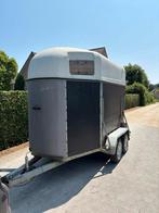 Hotra 2 paards paardentrailer, Ophalen, Gebruikt, Hout, 2-paards trailer