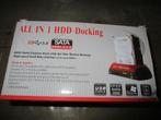 All in 1 HDD docking USB 2.0/3.0 (NIEUW), Nieuw, Docking station, Ophalen of Verzenden, Harde schijf