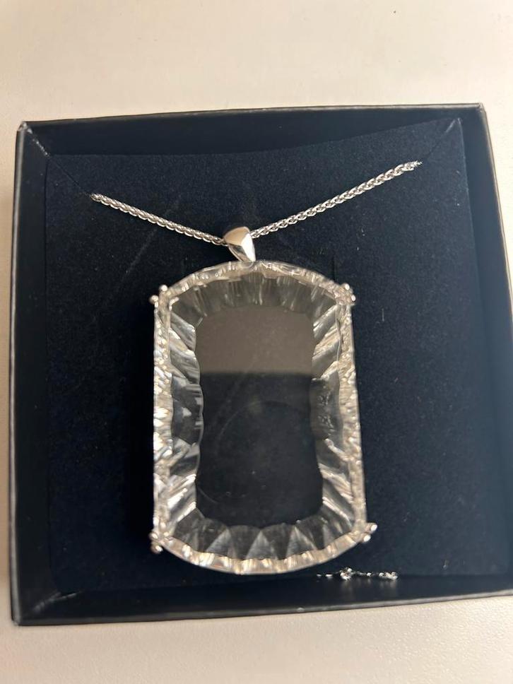 ALGT Gecertificeerd - Grote en Meesterlijke Natuurlijke, Bijoux, Sacs & Beauté, Pendentifs, Comme neuf, Enlèvement