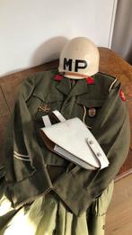 Volledig MP uniform jaren 60-70, Verzamelen, Ophalen of Verzenden, Landmacht, Kleding of Schoenen