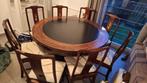 table et 8 chaises en acajou, Antiquités & Art, Enlèvement