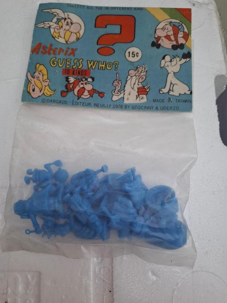 ASTERIX, RAAD EENS WIE?10 KARAKTERS UIT DARGAUD  1978, Verzamelen, Stripfiguren, Ophalen of Verzenden