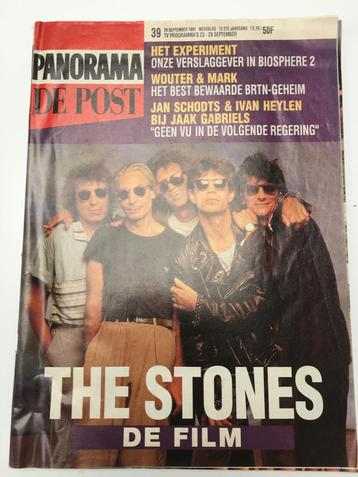 Tijdschrift Panorama De post 20/09/1991 The Stones
