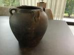 Stenen pot, Tuin en Terras, Bloempotten, Ophalen, Zo goed als nieuw