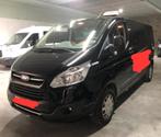 Ford transit custom, rolstoelvervoer, Auto's, Ford, Voorwielaandrijving, 4 deurs, 1995 cc, Zwart