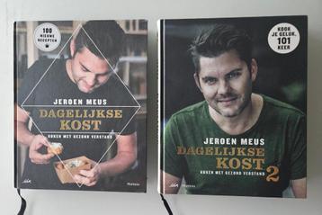 kookboeken Jeroen Meus, Dagelijkse Kost 1 en 2 beschikbaar voor biedingen