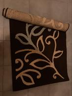 Sierlijk tapijt, Huis en Inrichting, Stoffering | Tapijten en Vloerkleden, Gebruikt, 100 tot 150 cm, Bruin, Vierkant