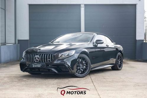 Mercedes-Benz S 63 AMG 4Matic+ Cabriolet/Led/360/Keyless/Nig, Autos, Mercedes-Benz, Entreprise, Achat, Classe S, 4x4, ABS, Phares directionnels