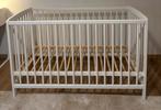Babybedje + matras 60x120 cm - direct afhalen, Kinderen en Baby's, Babywiegjes en Ledikanten, Ophalen, Zo goed als nieuw
