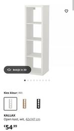 Kallax kast ikea wit, Ophalen