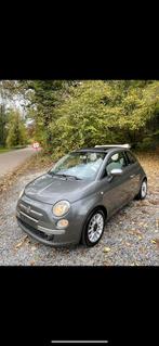 Fiat 500 Cabriolet 1.2i Boîte Auto, Achat, Cabriolet, Carnet d'entretien, Capteur de lumière