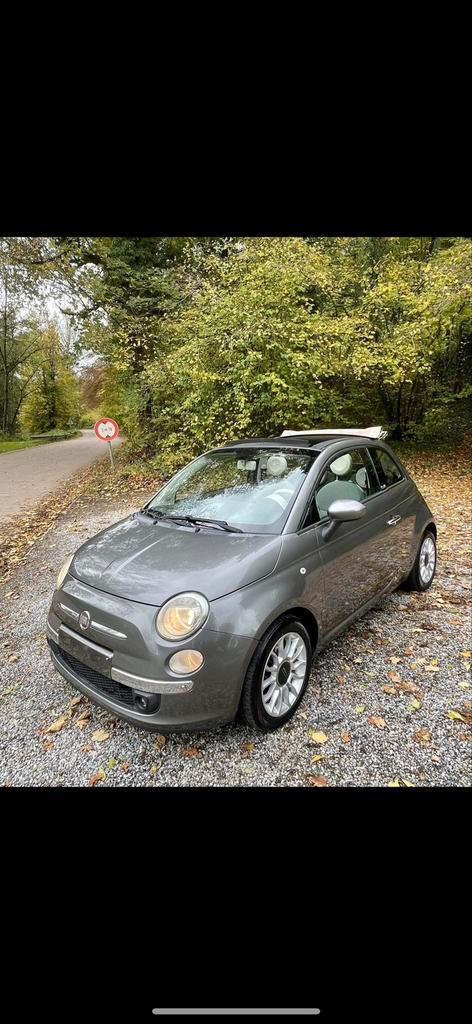 Fiat 500 Cabriolet 1.2i Boîte Auto, Autos, Fiat, Particulier, ABS, Airbags, Air conditionné, Feux de virage, Ordinateur de bord