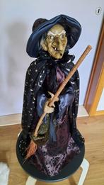 Mooie Halloween heks,perfecte staat.60 cm.hoog.verzenden kan, Ophalen