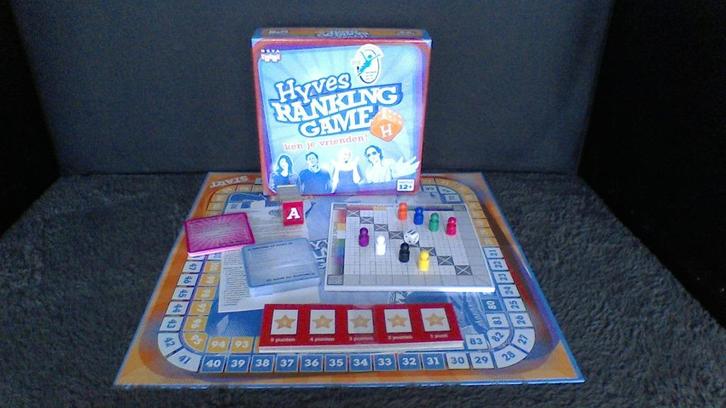 STOPZETTING VERZAMELING Hyves ranking game ken je vrienden, Hobby en Vrije tijd, Gezelschapsspellen | Bordspellen, Gebruikt, Ophalen of Verzenden