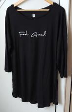 Stretch T-shirt X.L Hema., Kleding | Dames, Zwart, Ophalen of Verzenden, Zo goed als nieuw, Lange mouw