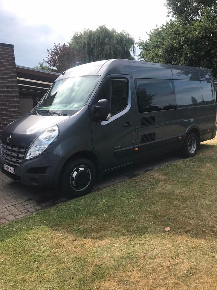 Renault Master camper, Caravans en Kamperen, Mobilhomes, Particulier, Douche, Luifel, Ophalen