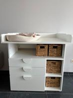Verzorgingstafel Commode 3 lades incl mandjes, Ophalen, Zo goed als nieuw, Commode