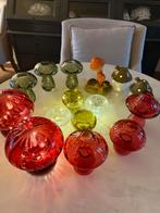 Lot van 15 decoratie paddestoelen herfst / kerst, Ophalen