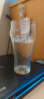 Groot Engels Coca Cola Diet Coke glas, Verzamelen, Ophalen of Verzenden, Zo goed als nieuw, Frisdrankglas